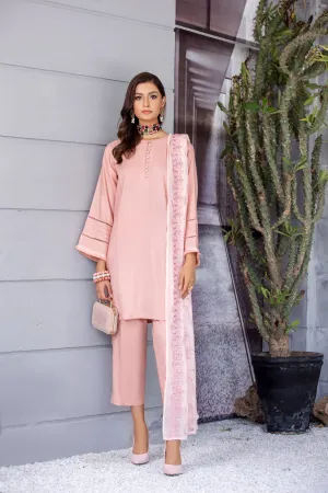 Winter Ready to Wear 3 Pcs Embroidered Dopatta Dress by Gulwarun 02