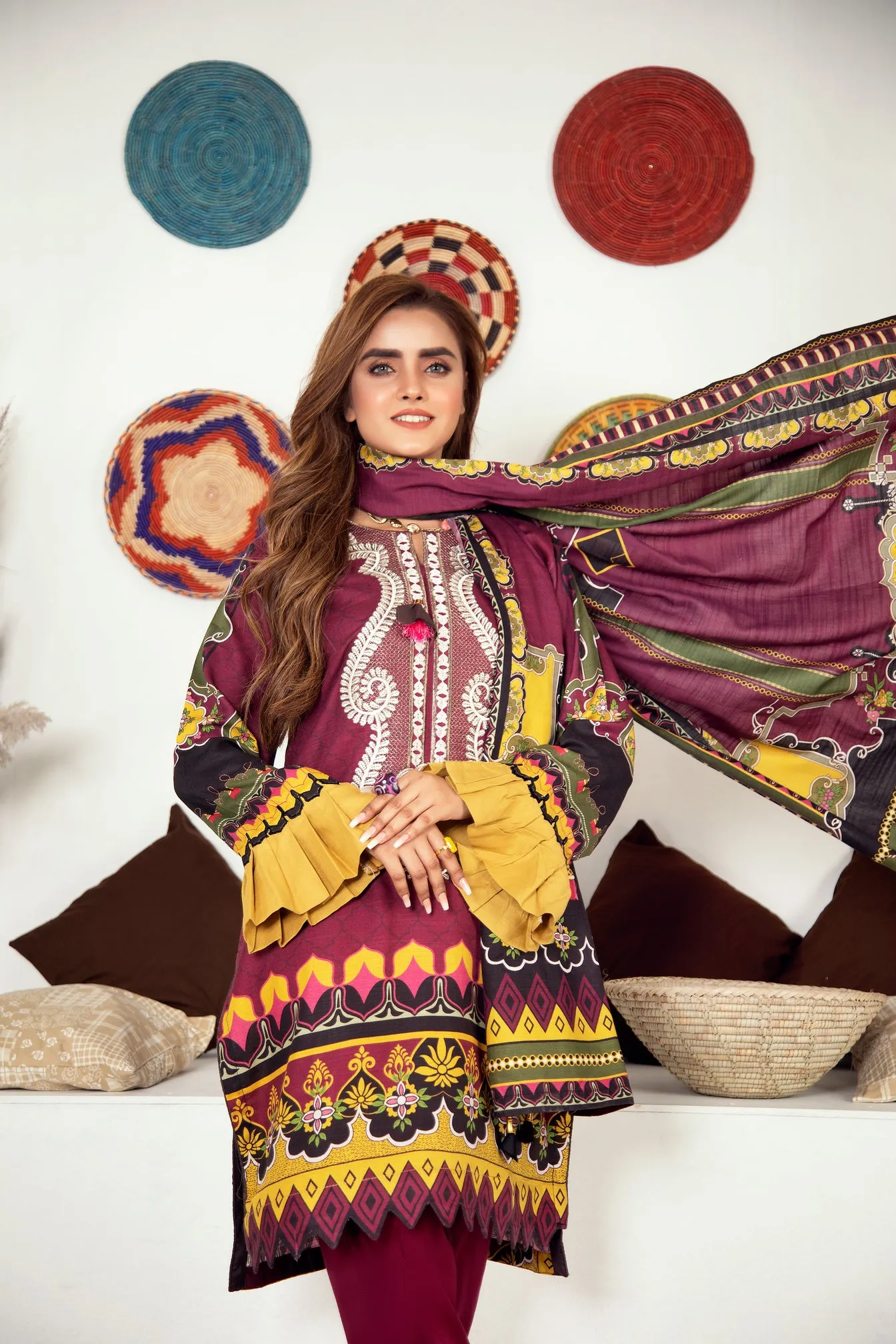 Winter Ready to Wear Embroidered Collection by Aleezay 05