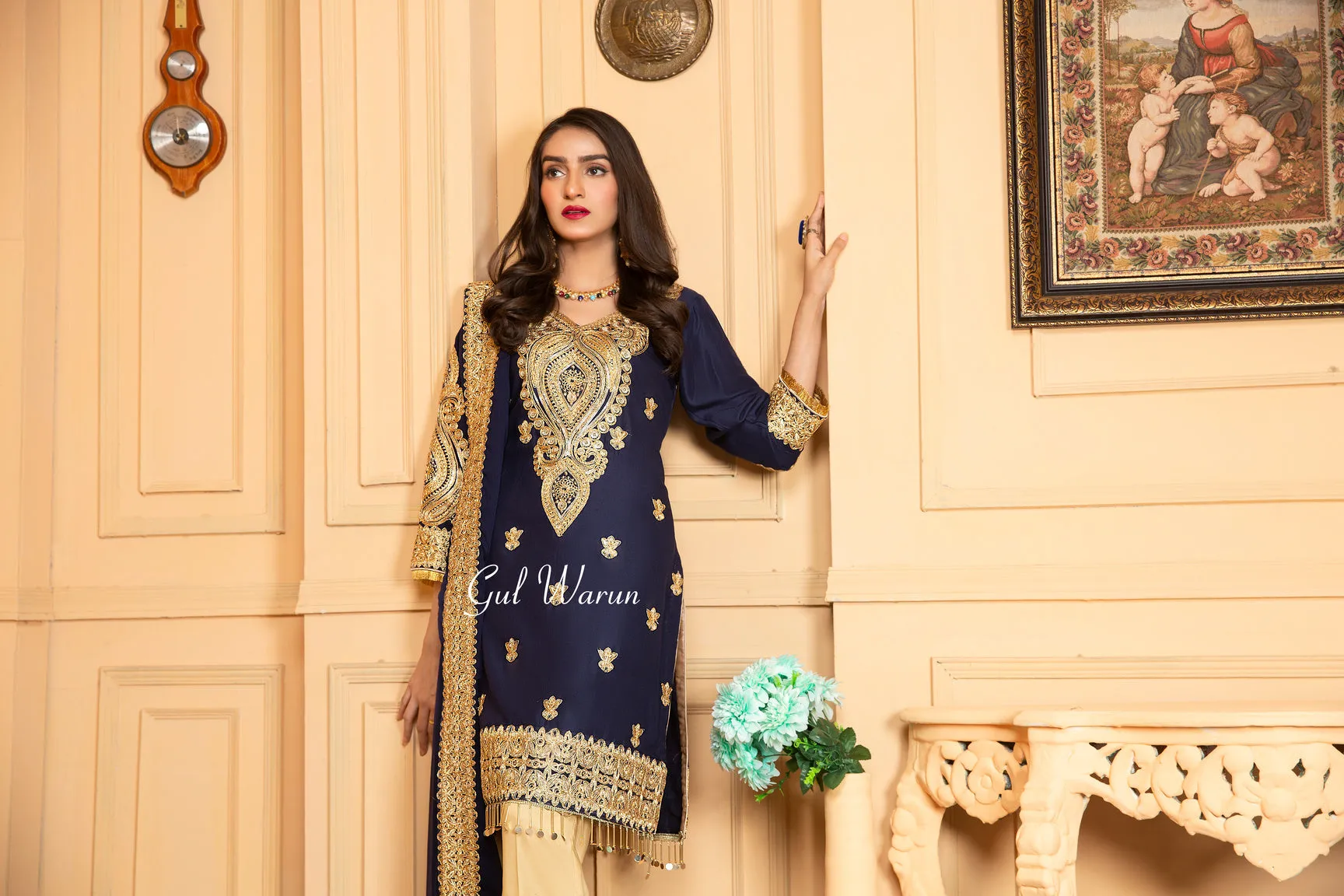 Winter Ready to Wear Embroidered Collection by Gulwarun 09