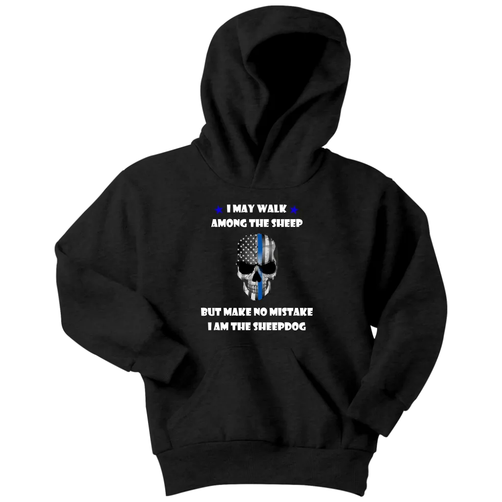 Youth "I may walk among the sheep" Hoodie - Kids