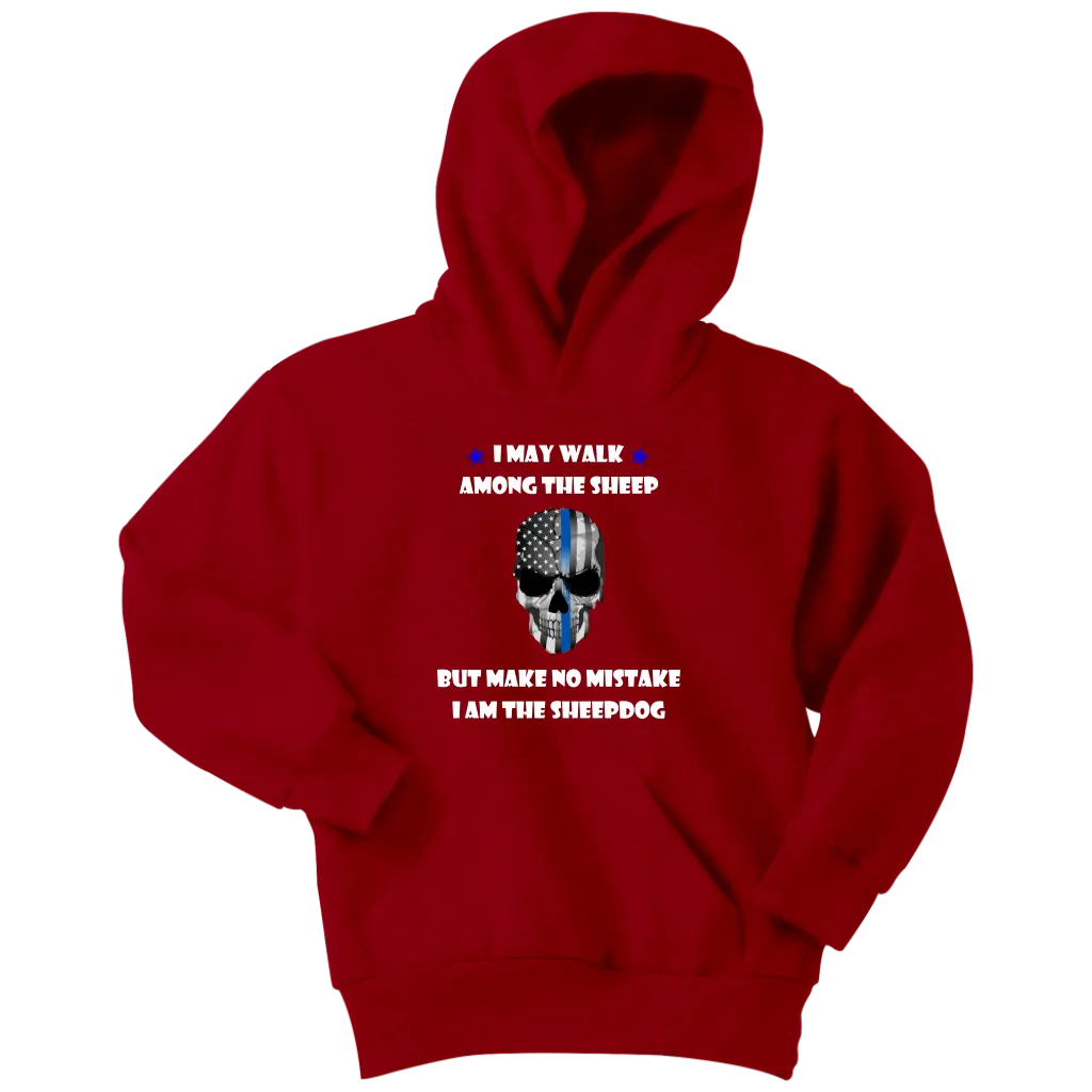 Youth "I may walk among the sheep" Hoodie - Kids