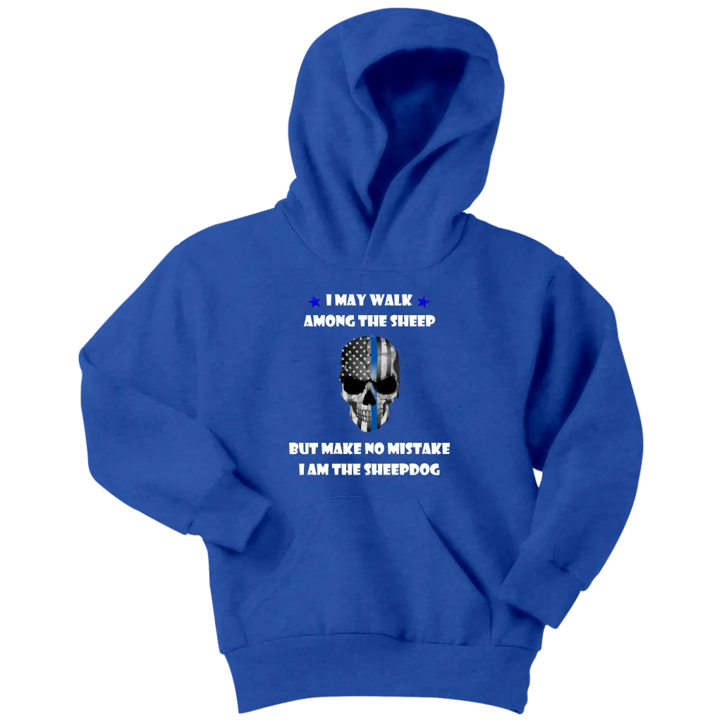 Youth "I may walk among the sheep" Hoodie - Kids