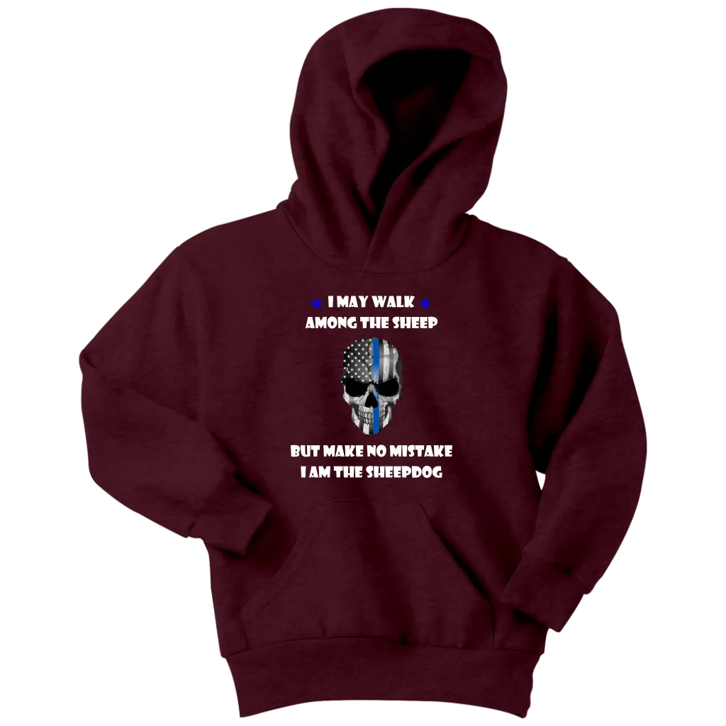 Youth "I may walk among the sheep" Hoodie - Kids