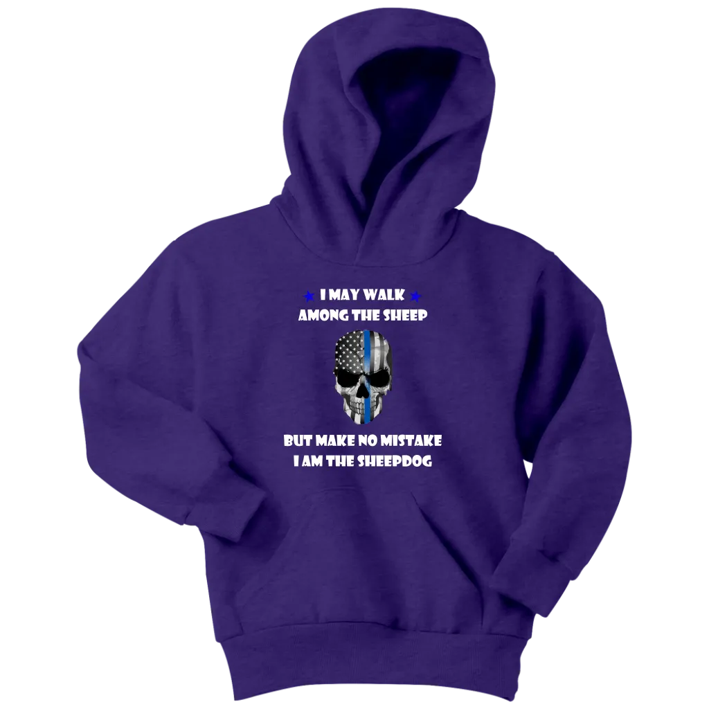 Youth "I may walk among the sheep" Hoodie - Kids