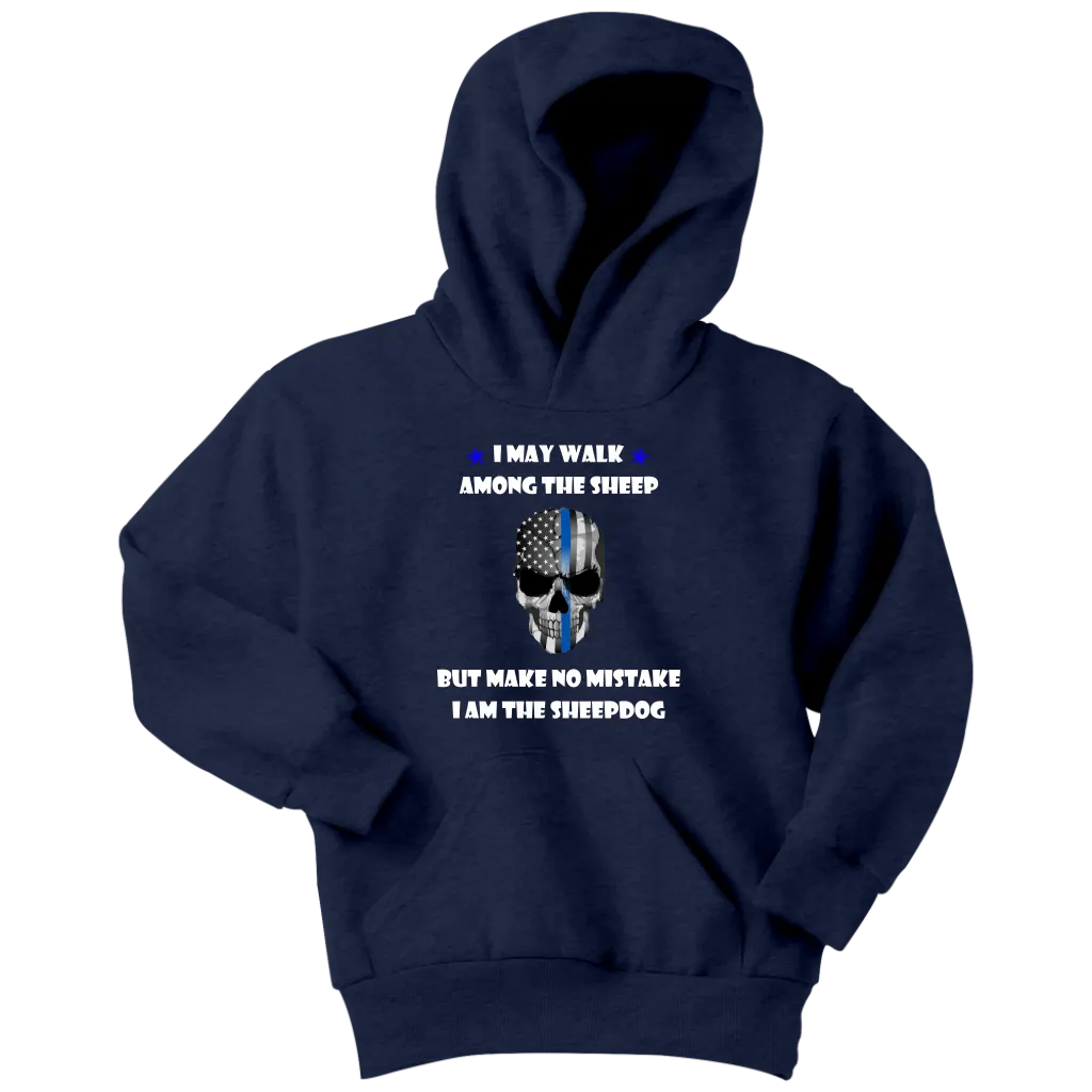 Youth "I may walk among the sheep" Hoodie - Kids