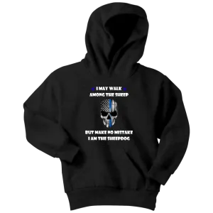 Youth "I may walk among the sheep" Hoodie - Kids
